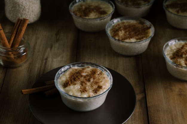 Postre de arroz con leche