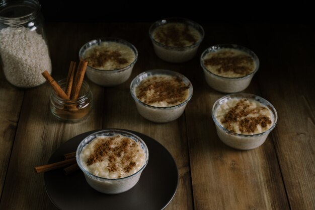 Postre de arroz con leche