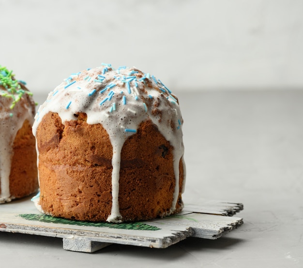 Postre cristiano tradicional horneado para las vacaciones de Pascua