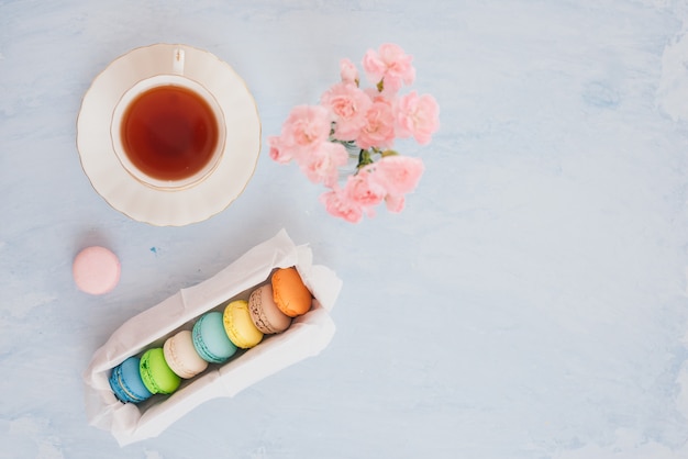 Postre francés para acompañar el té de la tarde o el café.