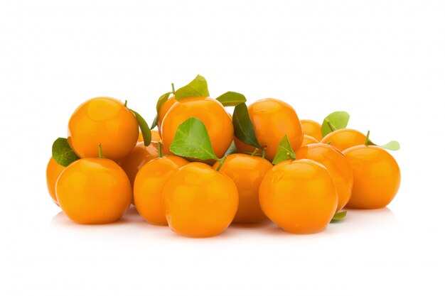 Postre de naranja.