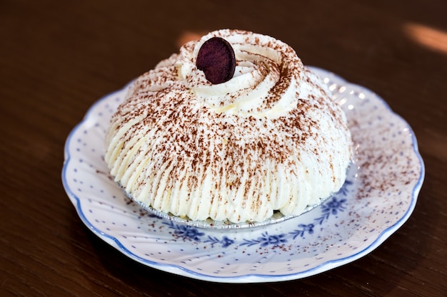 Postre de pastel de banoffi