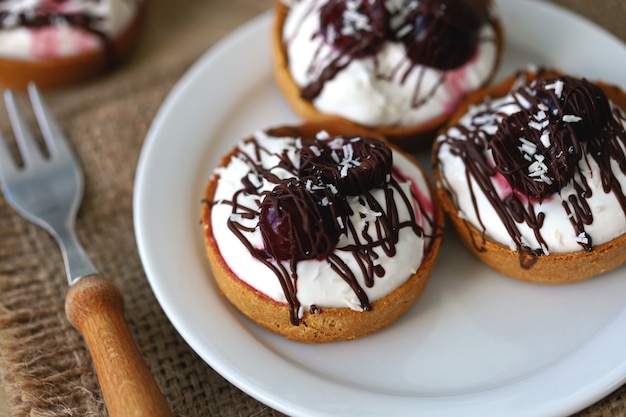 Postre saludable con requesón