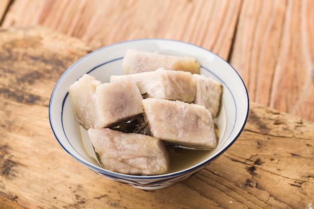 Postre tradicional chino, postre Taro