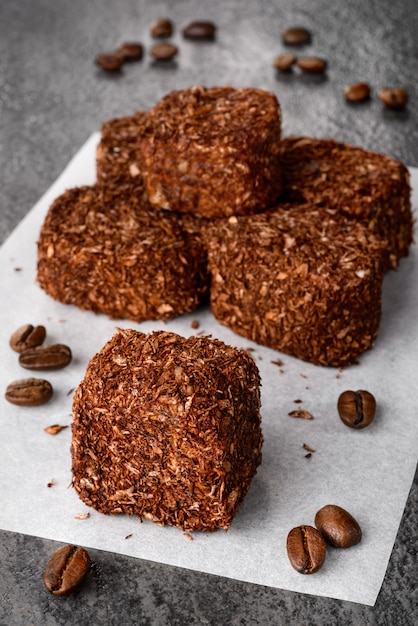 Postre tradicional delicia turca