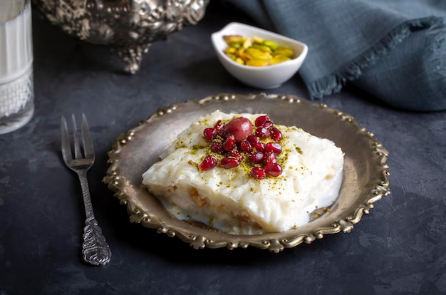 El postre tradicional turco del Ramadán es el Gullac