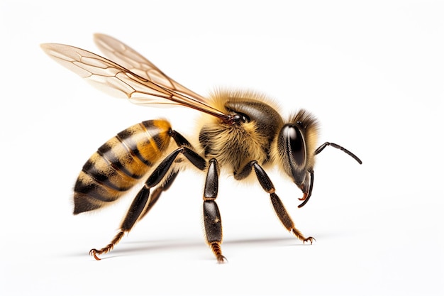 Postura De Abeja De Miel PNG