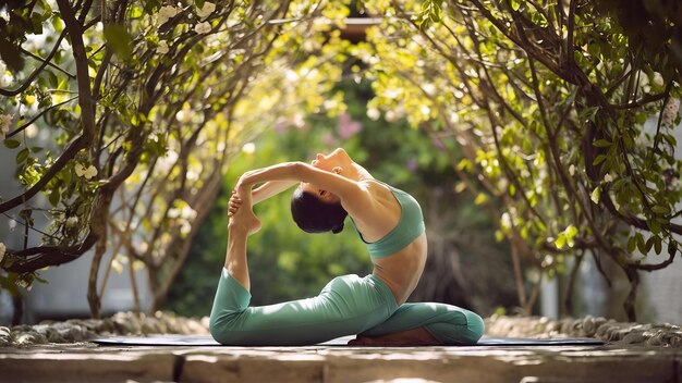 La postura de la cobra es el bhudjangasana.