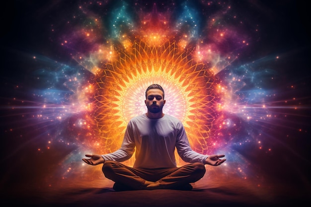 postura de meditación