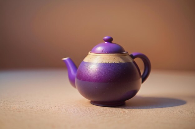 Pot de arcilla púrpura Tejera de arcilla china Porcelana Papel de pared mundialmente famoso Set de té de fondo