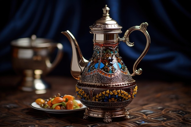 Foto pote para café árabe