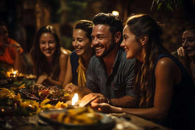 Povo colombiano celebrando sua cultura vibrante e orgulho nacional com bandeiras tradicionais