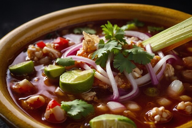 Pozole Aromatic Mexicano a ferver