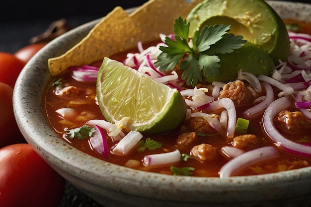 Pozole CloseUp-Geschmack Fu