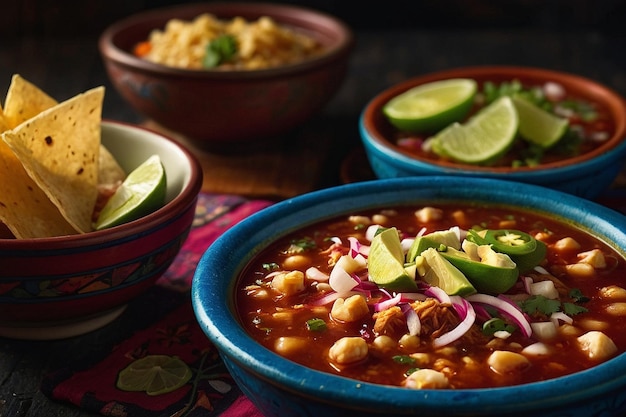 Pozole Noite Atmosfera Aconchegante D