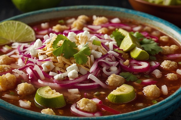 Pozole Toppings persönlich