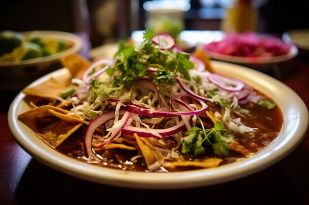 Pozole vegetariano y saludable