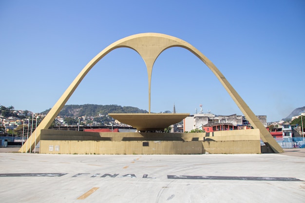 Praça da apoteose no rio de janeiro, brasil