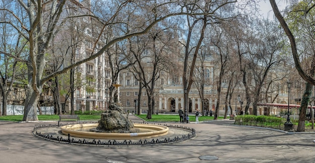 Praça da cidade palais royal em odessa ucrânia