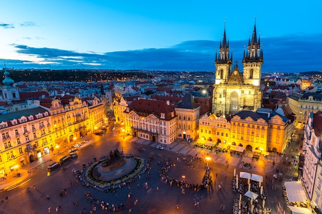 Praça da cidade velha de Praga