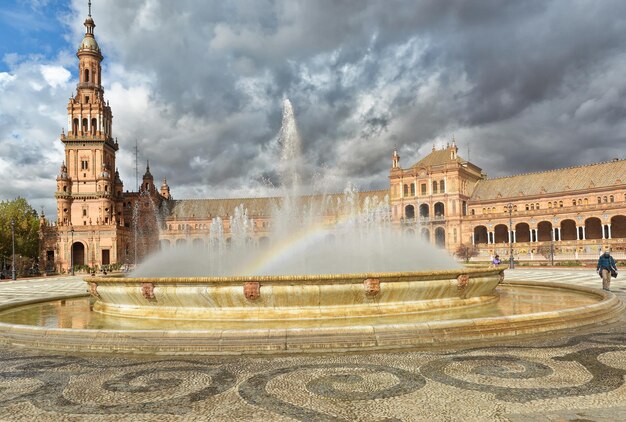 Praça da espanha em sevilha