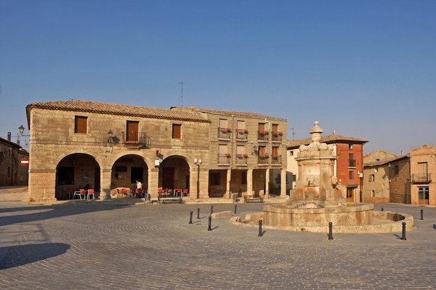 Praça da província de sasamon burgosespanha