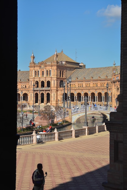 Praça de Espanha em Sevilha