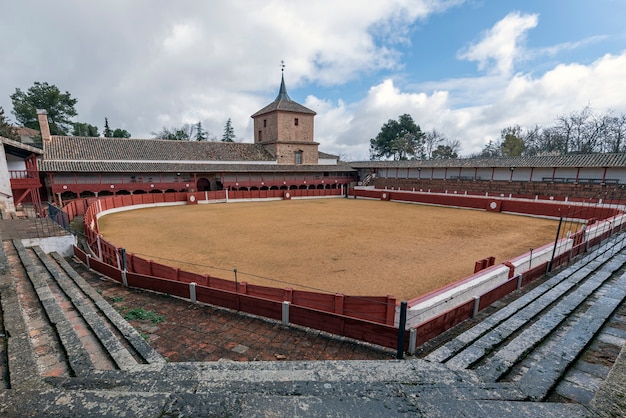 Praça de touros localizada na aldeia de Las Virtudes, em Santa Cruz de Mudela