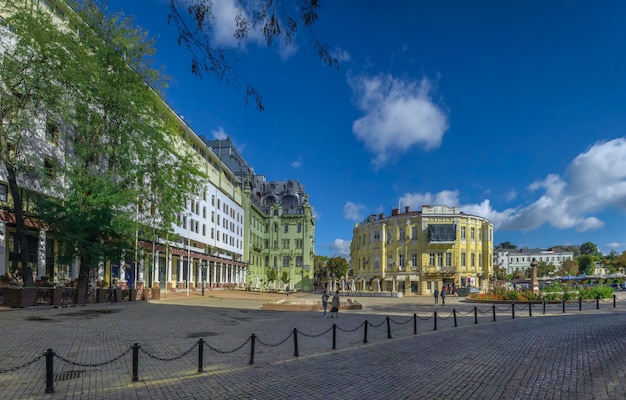 Praça do grego em Odessa, Ucrânia