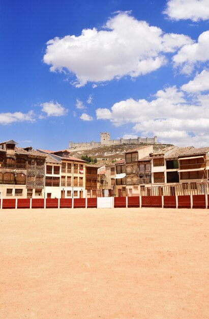 Praça El Coso de Penafiel, província de Valladolid, Castela e Leão, Espanha