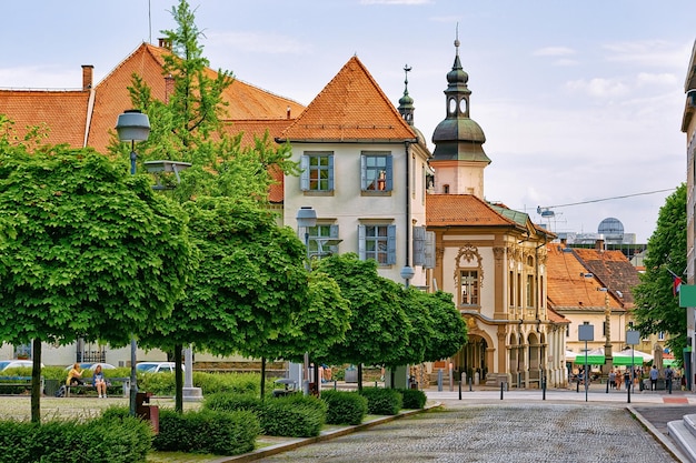 Praça na Câmara Municipal de Maribor, Baixa Estíria, Eslovénia