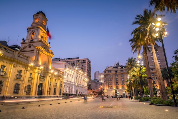 Praça Plaza de las Armas em Santiago Chile