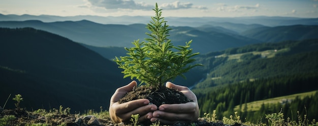 Prácticas forestales sostenibles Papel tapiz