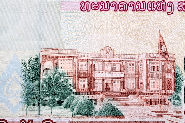 Präsidentenpalast aus laotischem Geld