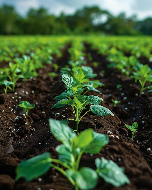 Präzisionslandwirtschaftliche Sensoren zur Messung des Bodenph-Wandpapieres