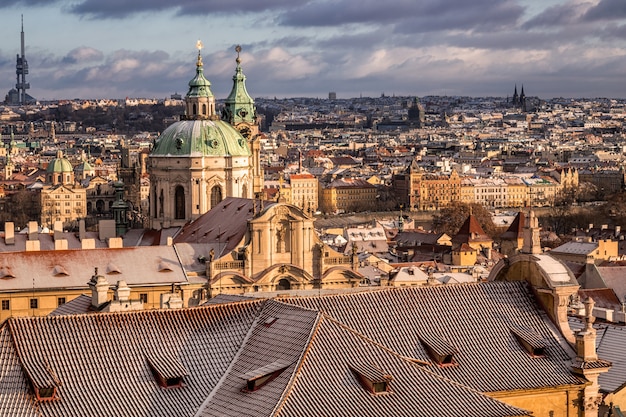 Praga mañana de invierno