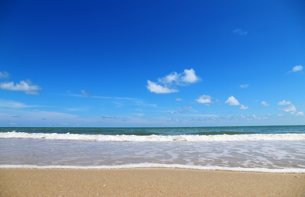 praia Bonita no verão.