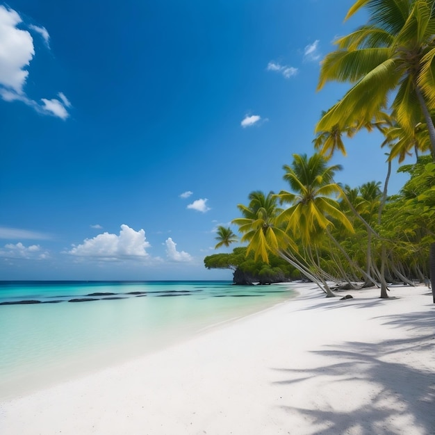 Praia branca das Filipinas