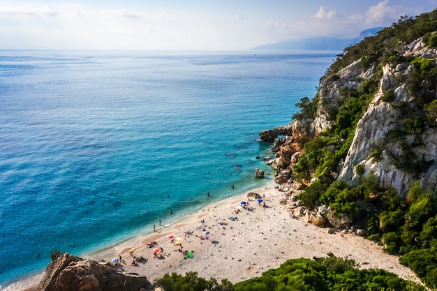 Praia Cala Fuili em Orosei Golf