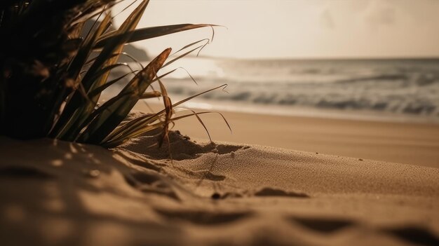 Foto praia com palmeira