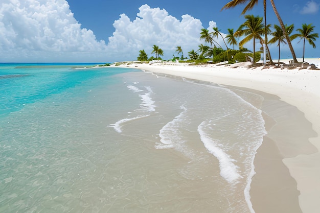 Foto praia da águia aruba