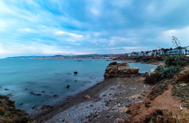 Praia da Torre de la Sal, Casares, Málaga, Espanha