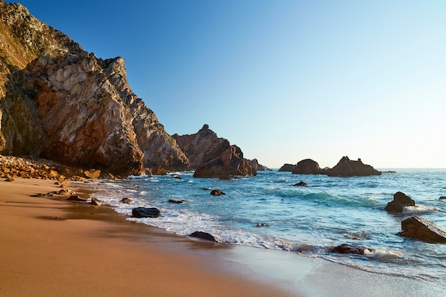 Praia da ursa em portugal