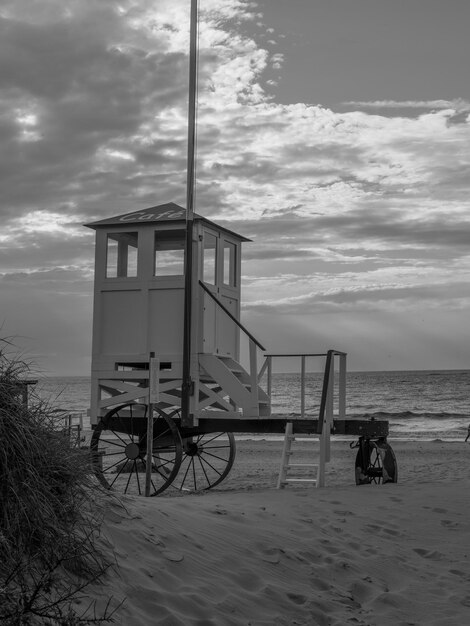 Foto praia de borkum