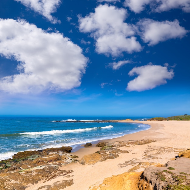 Praia de Califórnia Bean Hollow State em Cabrillo Hwy