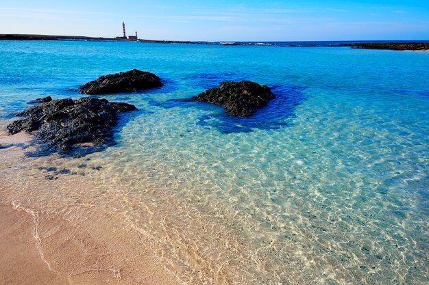 Praia de El Cotillo Farol de Toston Fuerteventura