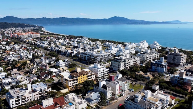 Foto praia de florianopolis brasil marco turístico internacional