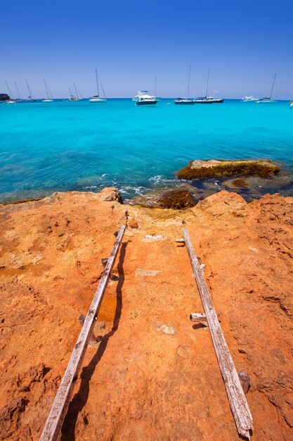 Praia de Formentera Cala Saona, Ilhas Baleares