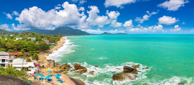 Praia de Lamai em Samui