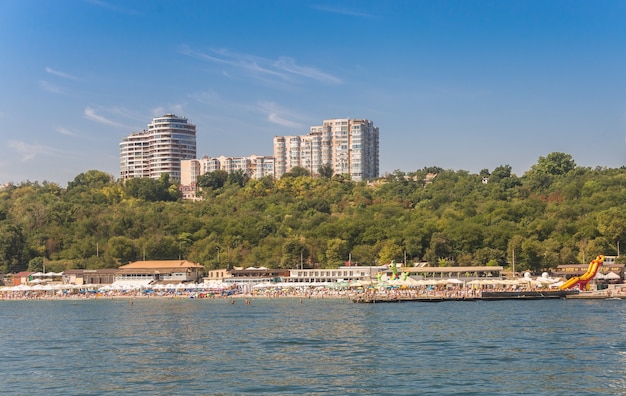 Praia de Langeron em Odessa, Ucrânia